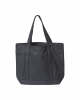 X-Large Boater Tote With Zippered Closure - 8873