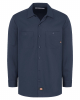 Industrial Cotton Long Sleeve Work Shirt - Tall Sizes - L307T