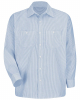 Industrial Stripe Work Shirt - Tall Sizes - SL10T