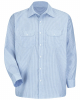 Deluxe Long Sleeve Uniform Shirt - Tall Sizes - SL50T