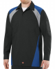 Long Sleeve Tri-Color Shop Shirt - Tall Sizes - SY18T