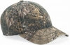Camo Cap With American Flag Undervisor