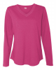 Women's V-Neck French Terry Pullover