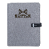 Binghamton RPET Padfolio W/ Wireless Phone Charger