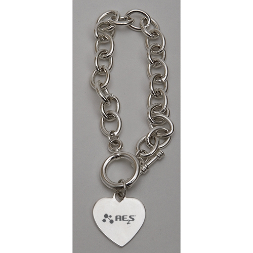 Toggle Heart Bracelet