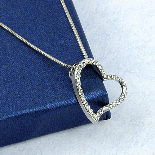 Crystal Heart Necklace