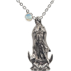 OUR LADY OF GUADALUPE PENDANT WITH HOLY SOIL