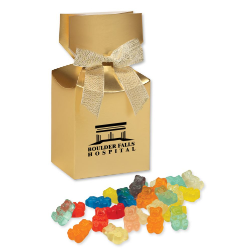 Gummi Bears in Gold Premium Delights Gift Box