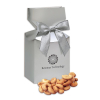 Fancy Cashews in Silver Premium Delights Gift Box
