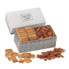 Churro Toffee & Coconut Praline Pecans in Pillow Top Gift Box