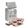 Peppermint Bark in Silver Premium Delights Gift Box