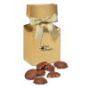 Gold Gift Box w/Pecan Turtles