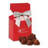 Cocoa Dusted Truffles in Red Premium Delights Gift Box