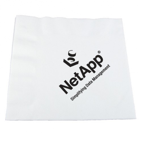 2-Ply White Cocktail Napkins (Offset Printed)