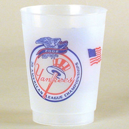 10 Oz. Frost Flex Plastic Cup (Silk Screen Printing)