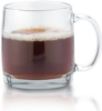 13 Oz. Nordic Latte Glass Mug w/C-Handle