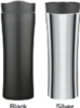 16 oz stainless and plastic liner and lid Rocker tumbler