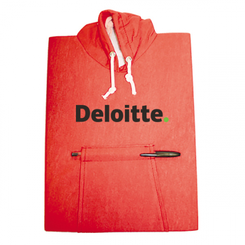 College Hoodie Sweatshirt Cover Notebook