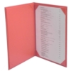 Book Cloth Double Panel Pocket Menu Cover (8 1/2