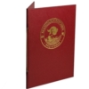 Book Cloth Deluxe Menu Cover (8 1/2