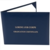 Deluxe Saver Padded Certificate Cover w/ Flush Cut Moire Liner (5