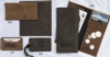 Distressed Old World Top Grain Leather Business Card Case