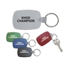Circle Cape rectangular PVC key Tag