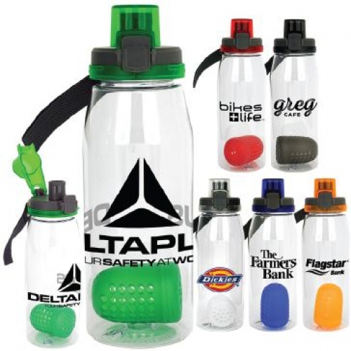 Locking Lid 32oz Bottle with Floating Infuser