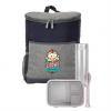 Quilted Cooler Backpack Ultimate Lunch & Drink Set