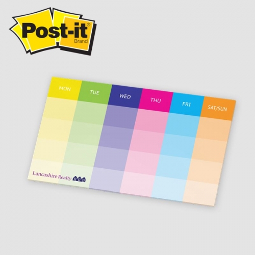 Post-it® Custom Printed Organizational Notes