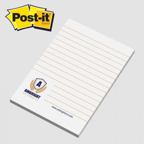 Post-it® Custom Printed Notes Full Color Program