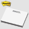 Post-it® Custom Printed Rectangle Notes Cube