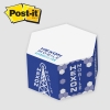 Post-it® Custom Printed Notes Cubes - Hexagon Half Cube