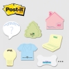 Post-it® Custom Printed Notes Shapes - Large