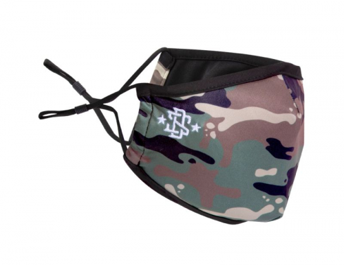 OTTO CAP Contoured Binding Edge Face Mask w/Adjustable Straps & Nose Strip