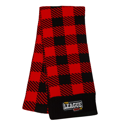 Buffalo Plaid Knit Fashion Scarf (BLANK)