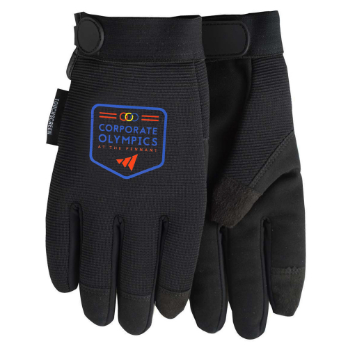 Mechanics Text Gloves with Oversized DTF