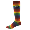 Rainbow Striped Dress Socks