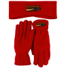 Lightweight Fleece Earband & Fleece Gloves Combo