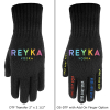 Deluxe Knit Text Gloves with Grip Palm with Oversized DTF