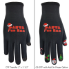 Runners Text Gloves with Oversized DTF