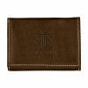 Andrew Philips® Contrast Stitch Tri-Fold Wallet