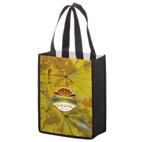 Full Coverage PET Non-Woven Tote Bag w/ Full Color (8