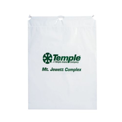 Cotton Cord Drawstring Plastic Bag (16