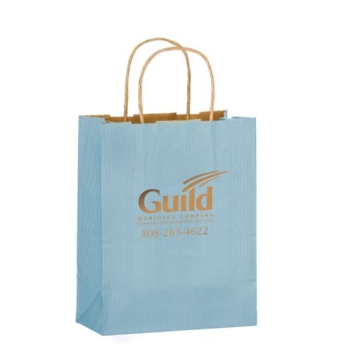 Matte Color Paper Shopper Tote Bag (8