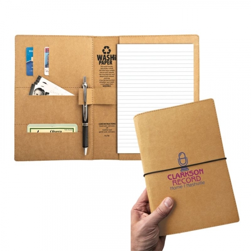 STORM - Washable Kraft Paper Padfolio - (6