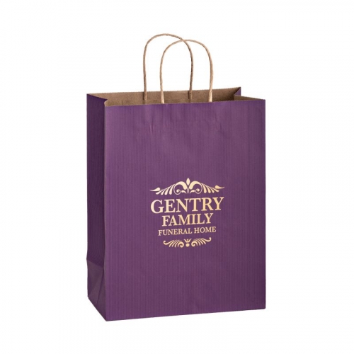 Matte Color Paper Shopper Tote Bag (10