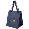 Insulated Non-Woven Grocery Tote Bag w/ Insert and Full Color (13