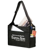 Essential Side Pocket Non-Woven Tote Bag w/ Insert and Full Color (16