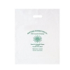 Patch Handle Reinforced Die Cut Plastic Bag (16